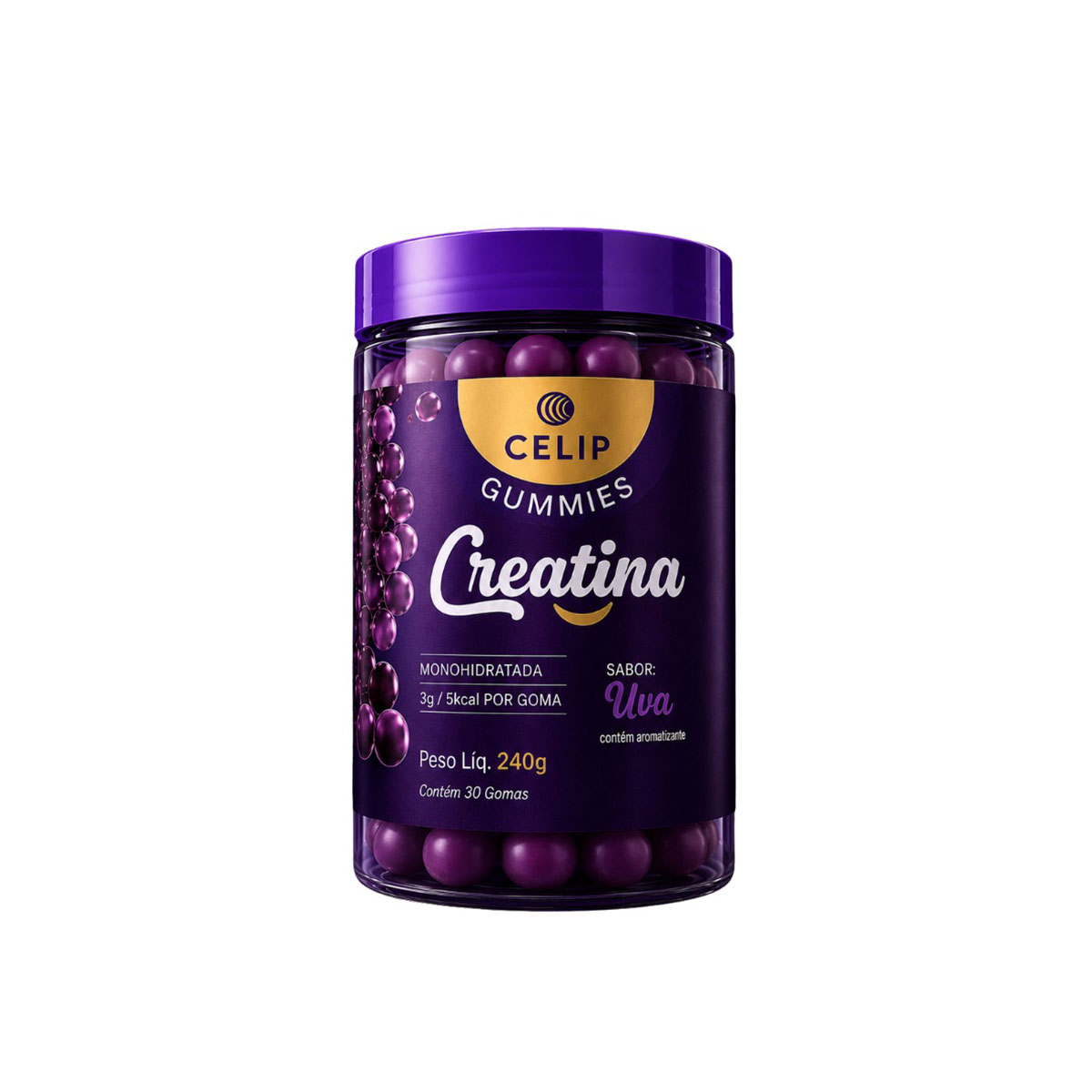 Creatina Gummies SS Nutrition – Sabor Uva