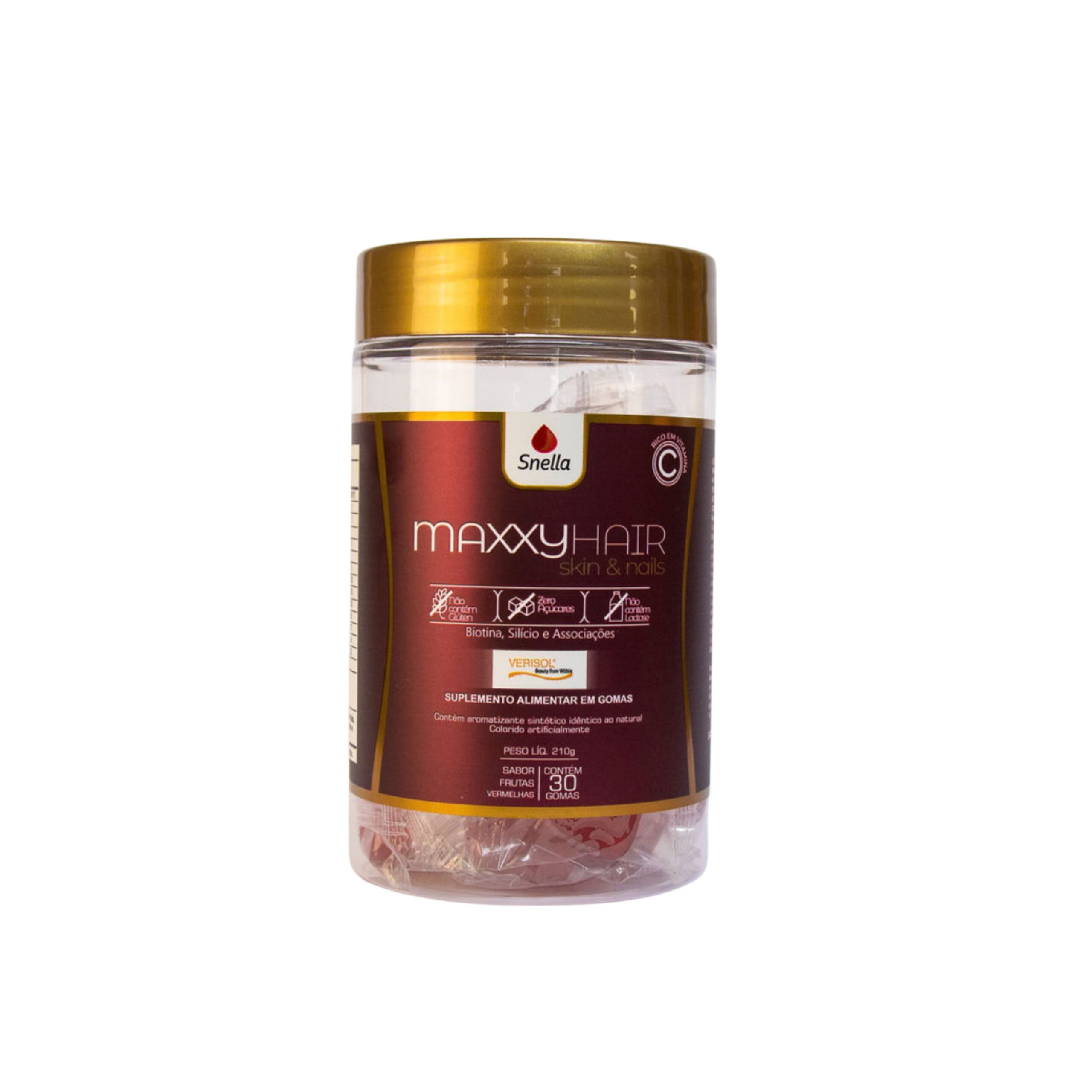 Maxxy Hair Skin e Nails – Sabor Frutas Vermelhas