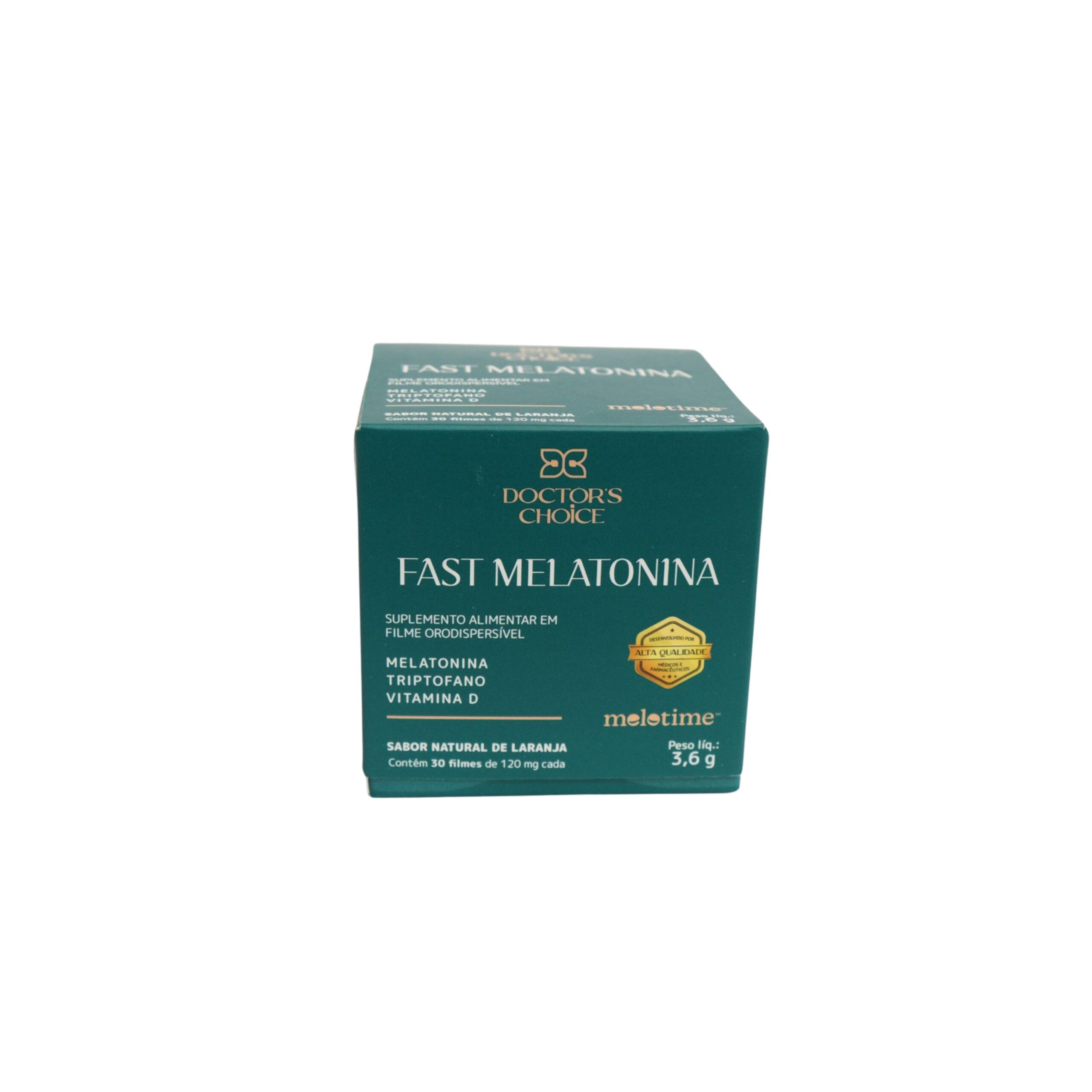 Fast Melatonina – Sabor Natural de Laranja