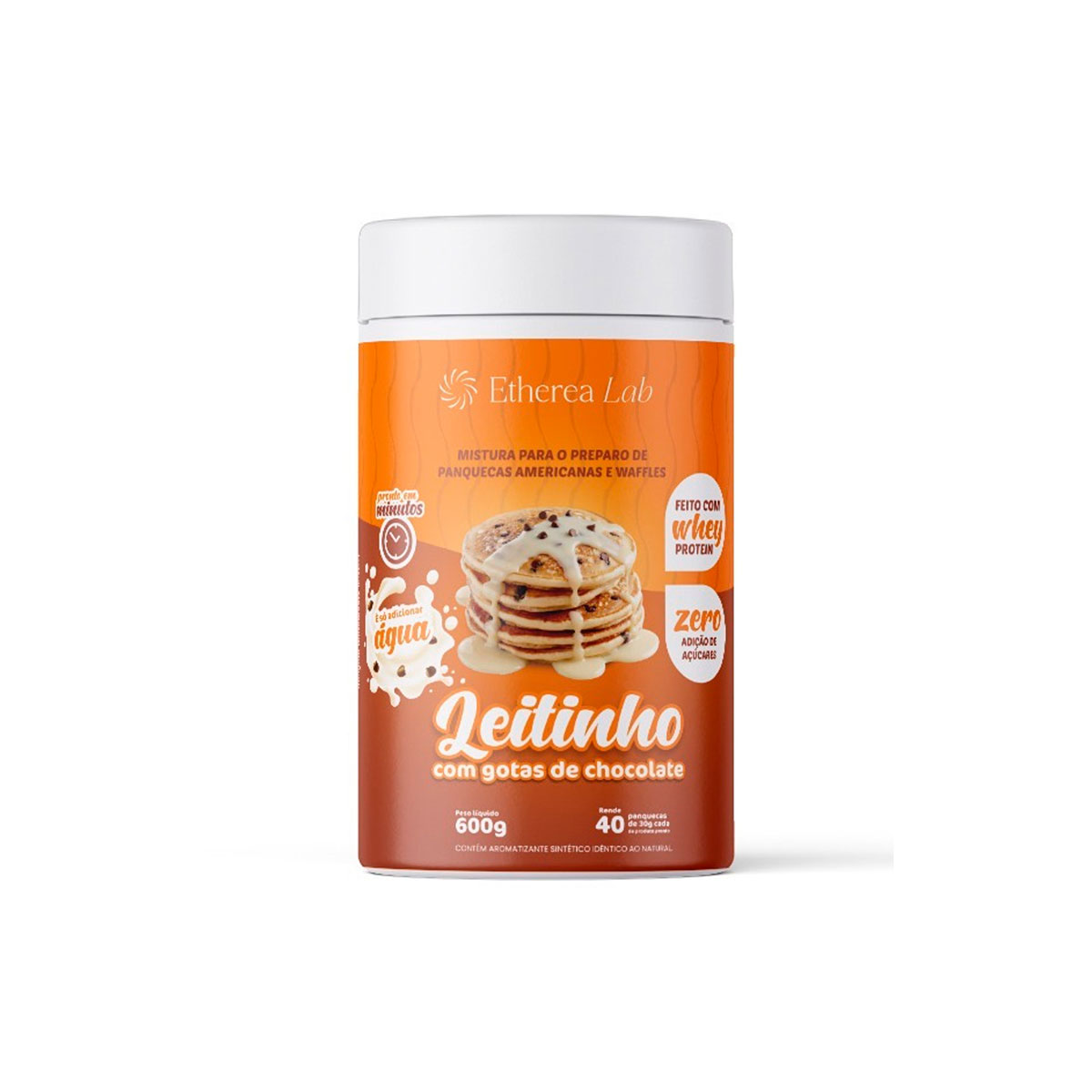 Panqueca Doce – Sabor Leite Ninho com Chocolate